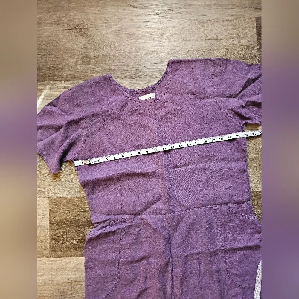 Flax Purple Raglan Sleeve Midi Dress - Picture 7 of 7